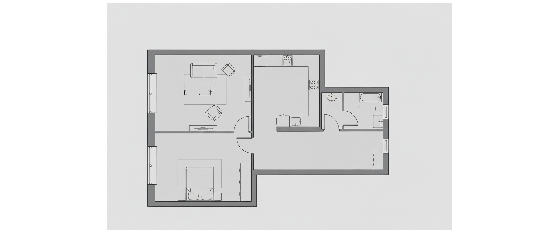 Na predaj 2i byt v Rači!