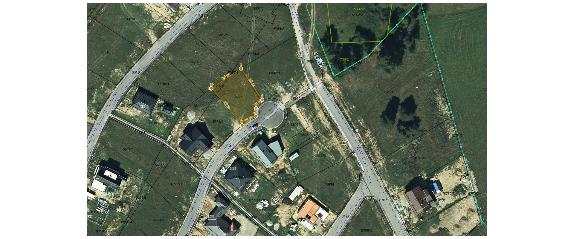 Na predaj lukratívny stavebný pozemok – 636 m² v časti Tatranské Smaragdy v blízkosti mesta Poprad.