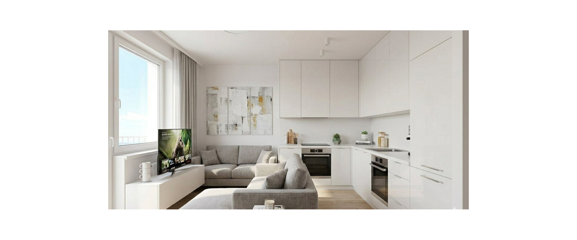 Kompletne zariadený, moderne riešený 1+kk byt v Žiline (Vlčince).