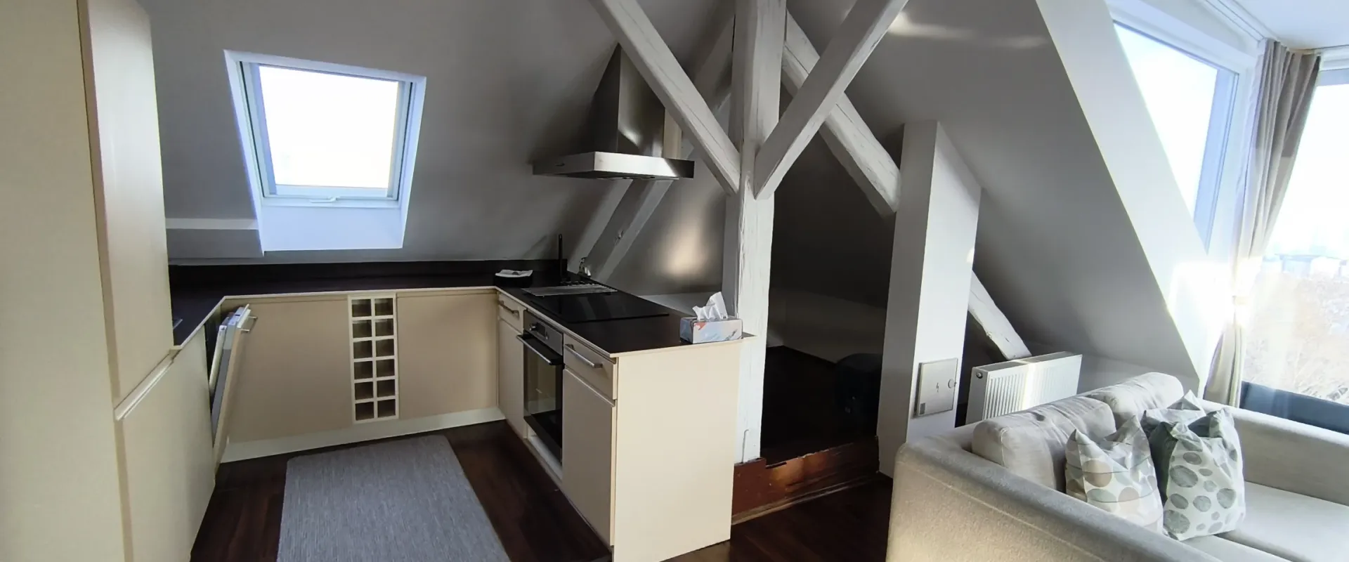 Moderný 2-izbový byt s výhľadom na mesto