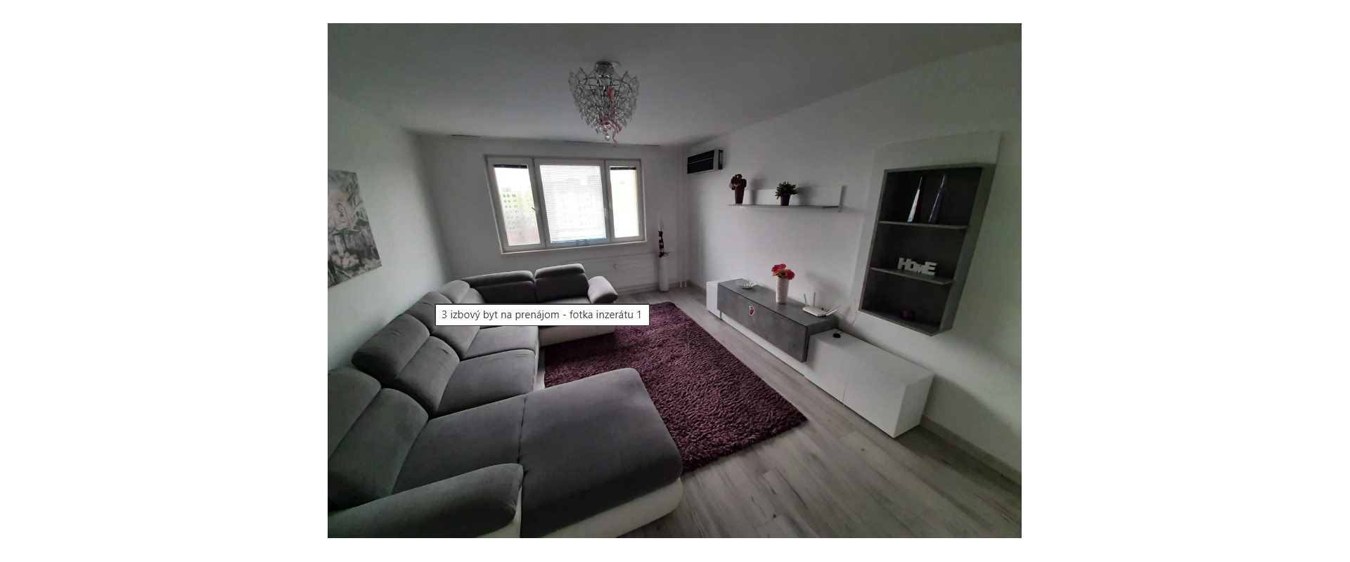 Na prenájom krásny 3- izbový byt