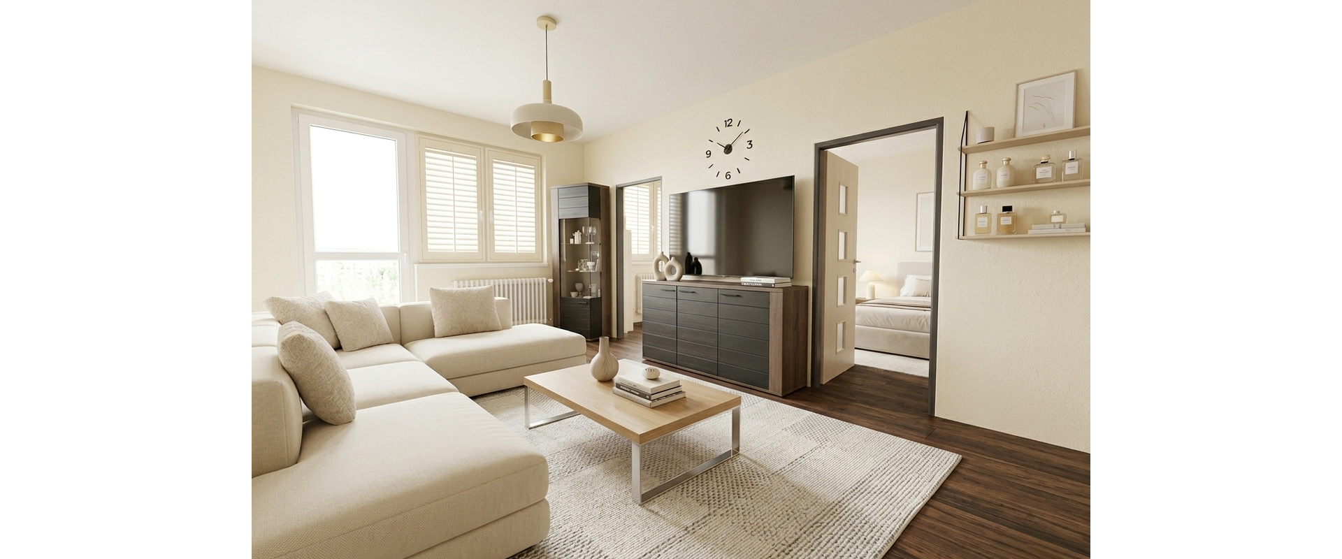 Na prenájom 3-izbový byt s potenciálom podľa vašich predstáv