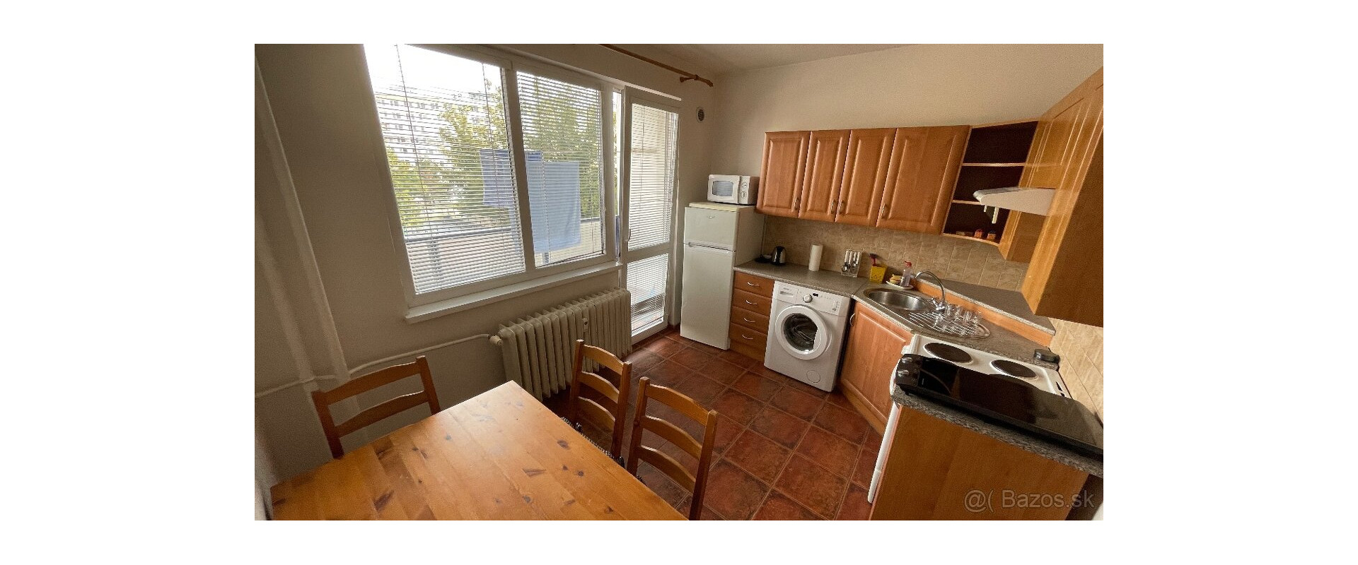 Na predaj 1-izbový byt s 2 balkónmi–Terasa,Trieda SNP,Košice