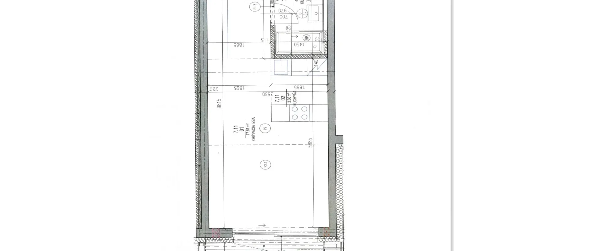 BLUE WAVE | 1-IZBOVÝ APARTMÁN S LOGGIOU 9m² | VÝHĽAD NA VÁH