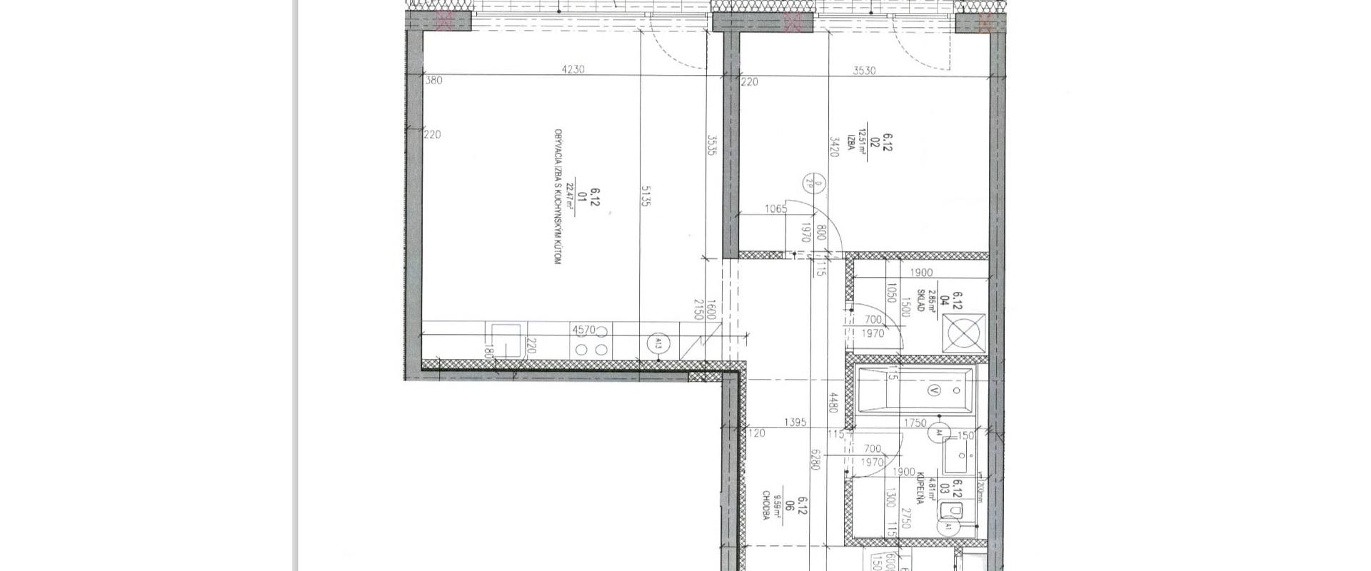 BLUE WAVE | 2-IZBOVÝ APARTMÁN S LOGGIOU 18m² | VÝHĽAD NA VÁH