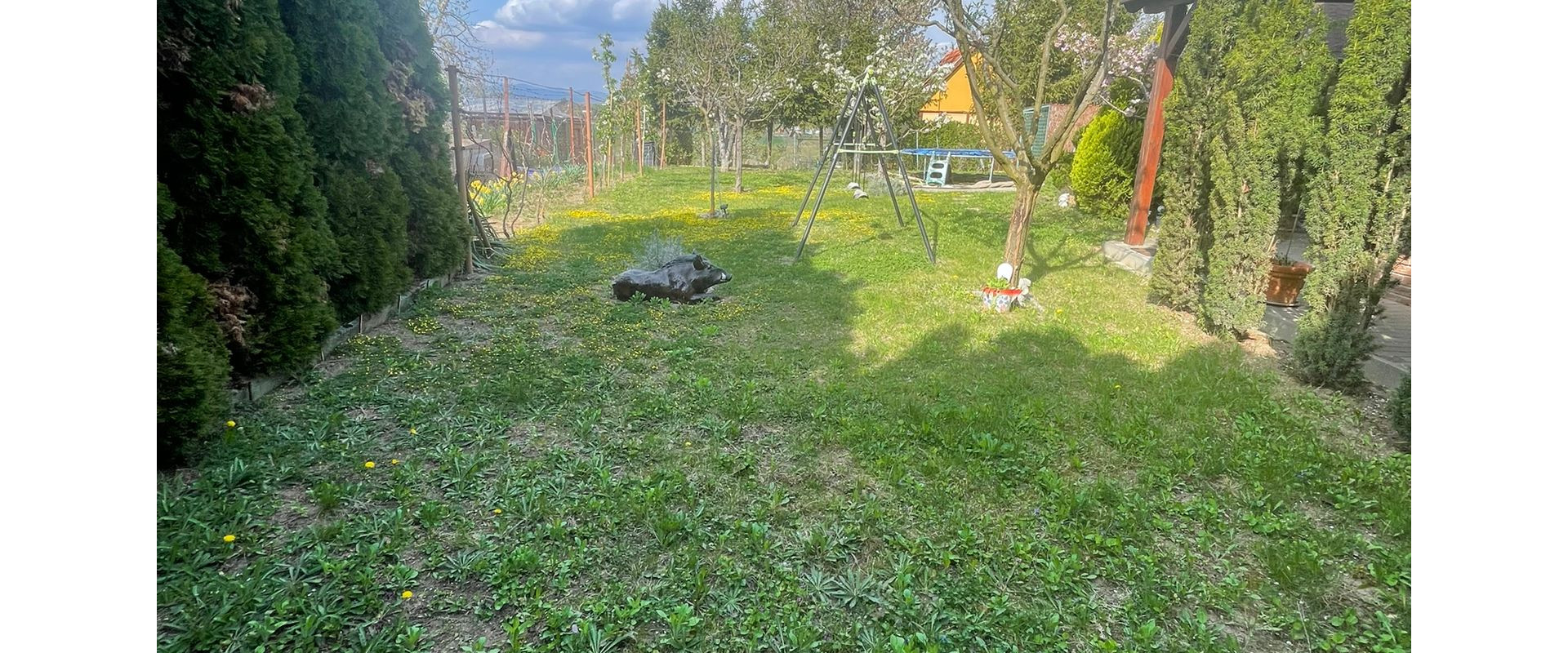 Záhradná oáza s vinohradníckym domčekom