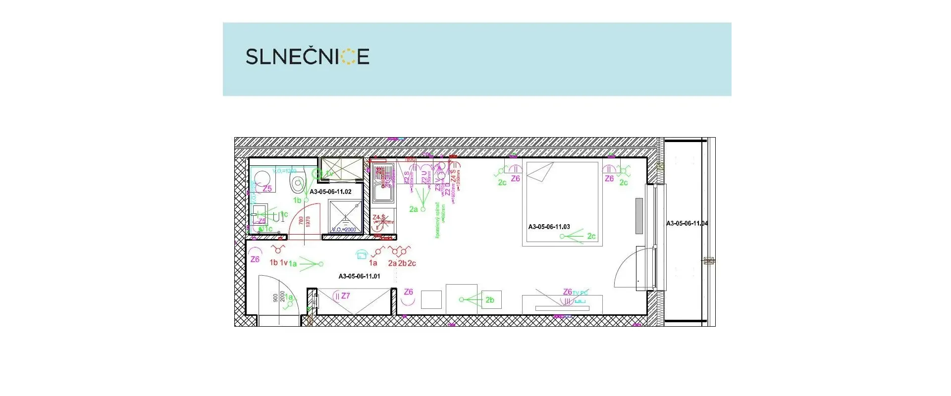 REZERVOVANÉ- Štýlový 1-izbový byt v projekte Slnečnice