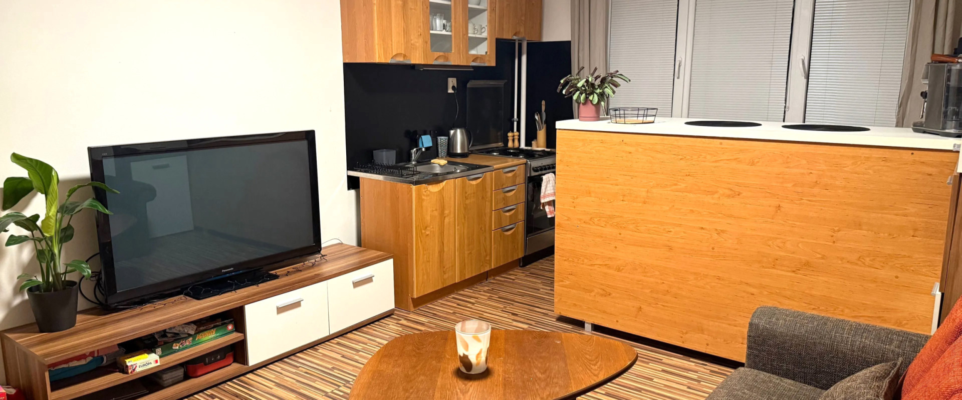 Prenájom 1,5-izbový byt s balkónom– Boženy Němcovej,Košice