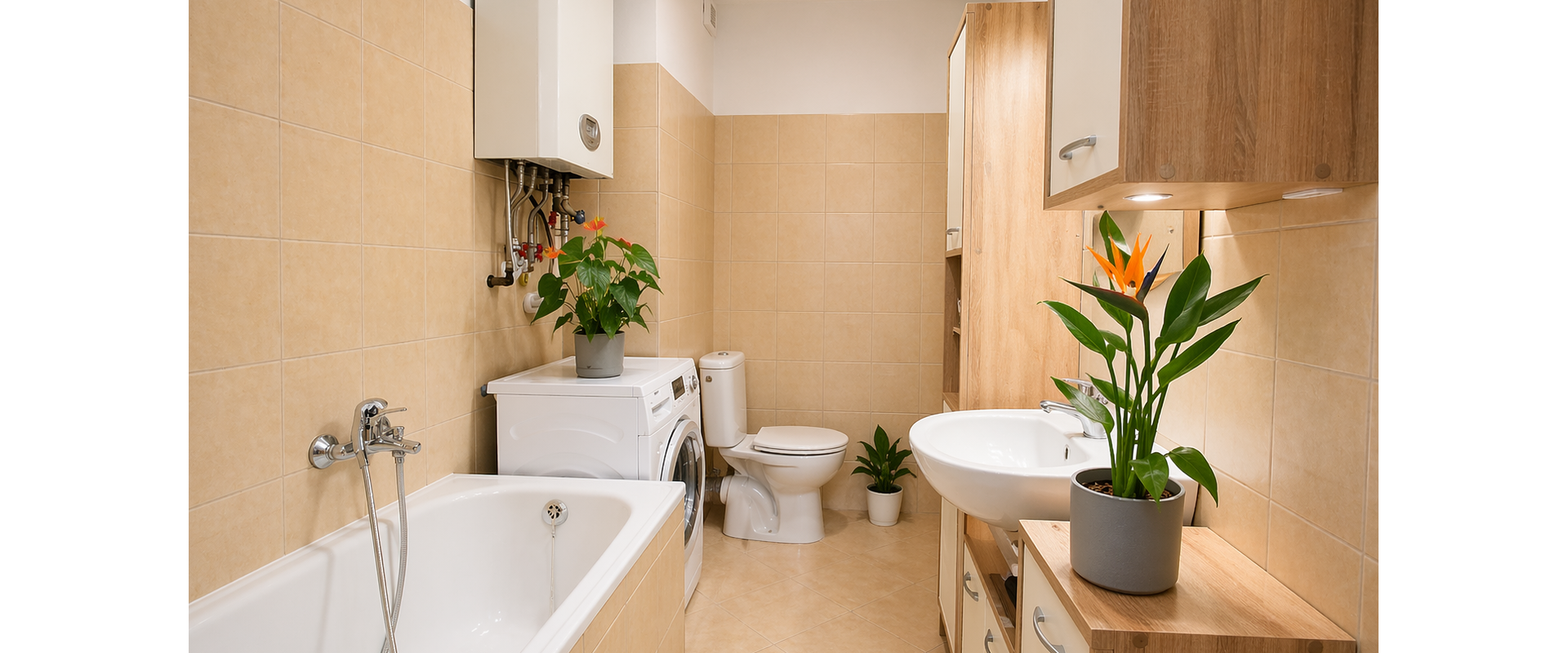 2-izbový byt s balkónom, zariadený – Most pri Bratislave