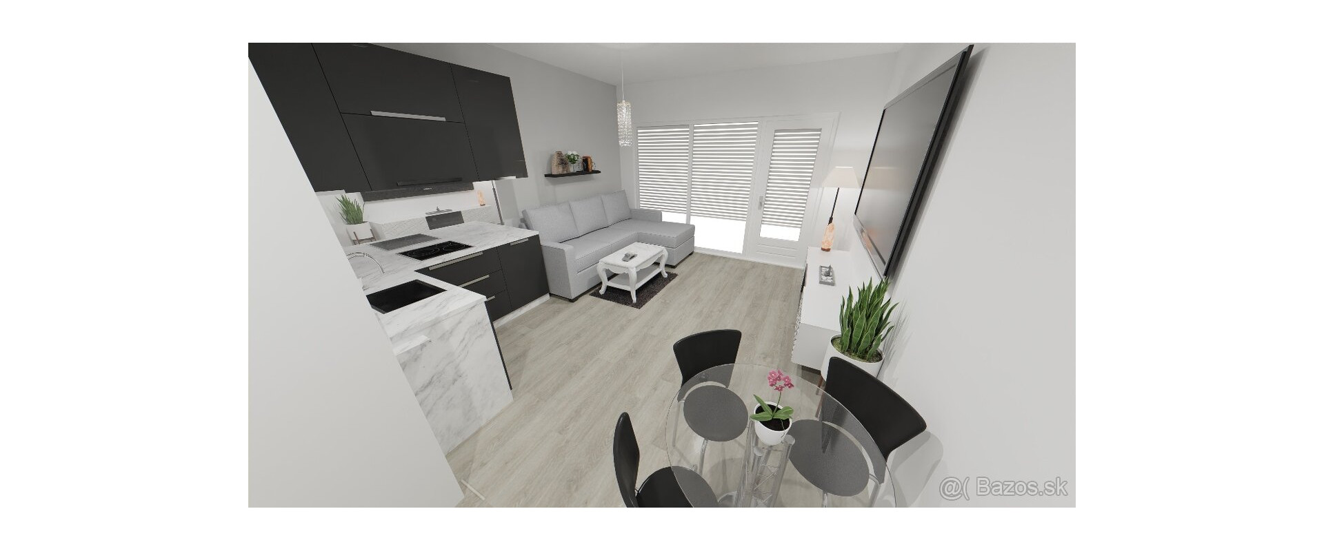 Predám 1 izbový byt, NOVOSTAVBA, 43 m2, Terasa, Solivar, Prešov