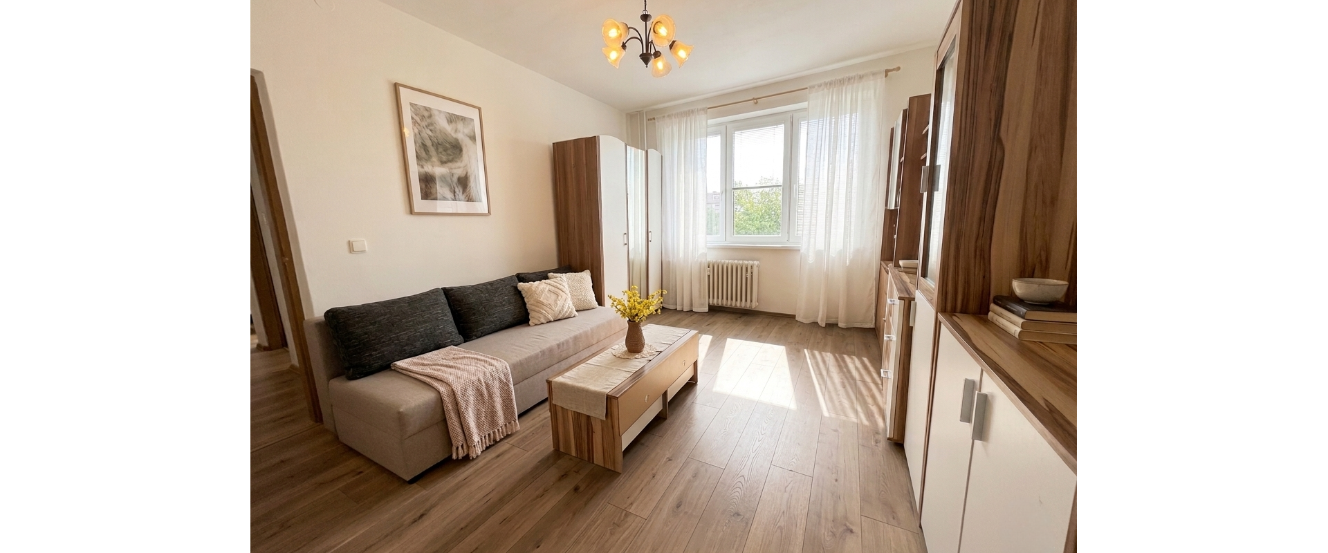 Prenájom 1-izbový byt vo vyhľadávanej mestskej časti Terasa