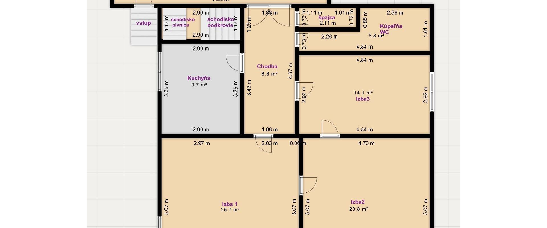 Predám Rodinný dom,1100 m², ul. Sládkovičova,centrum Prešova