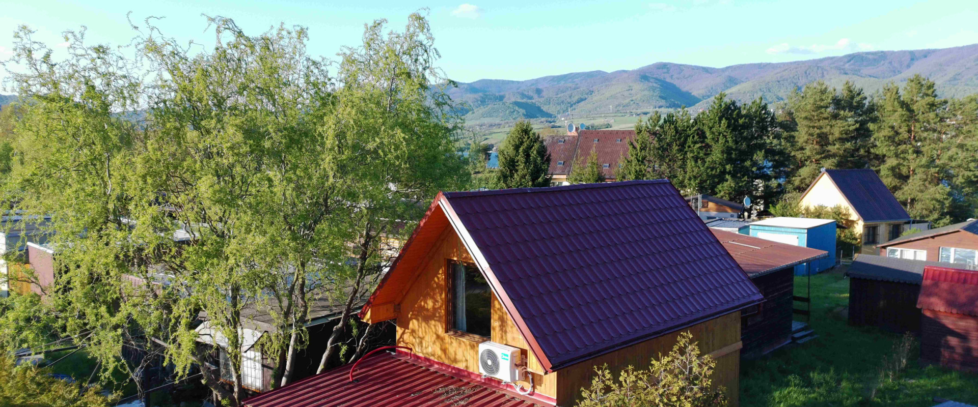 Moderná chata  s klimatizáciou v Nitrianskom Rudne