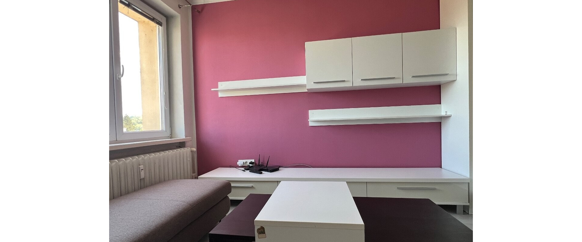 Krásny 1-izbový byt s balkónom priamo v centre