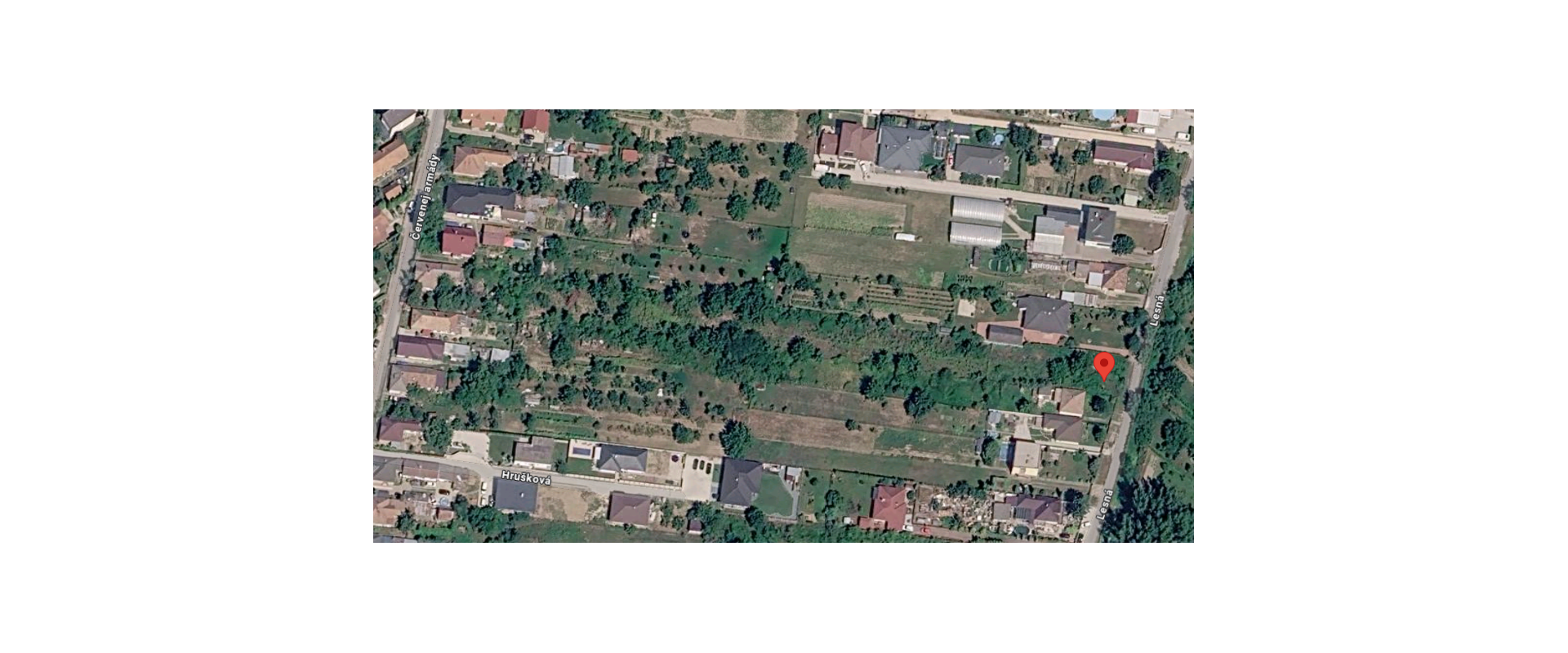 Stavebný pozemok na Lesnej ulici