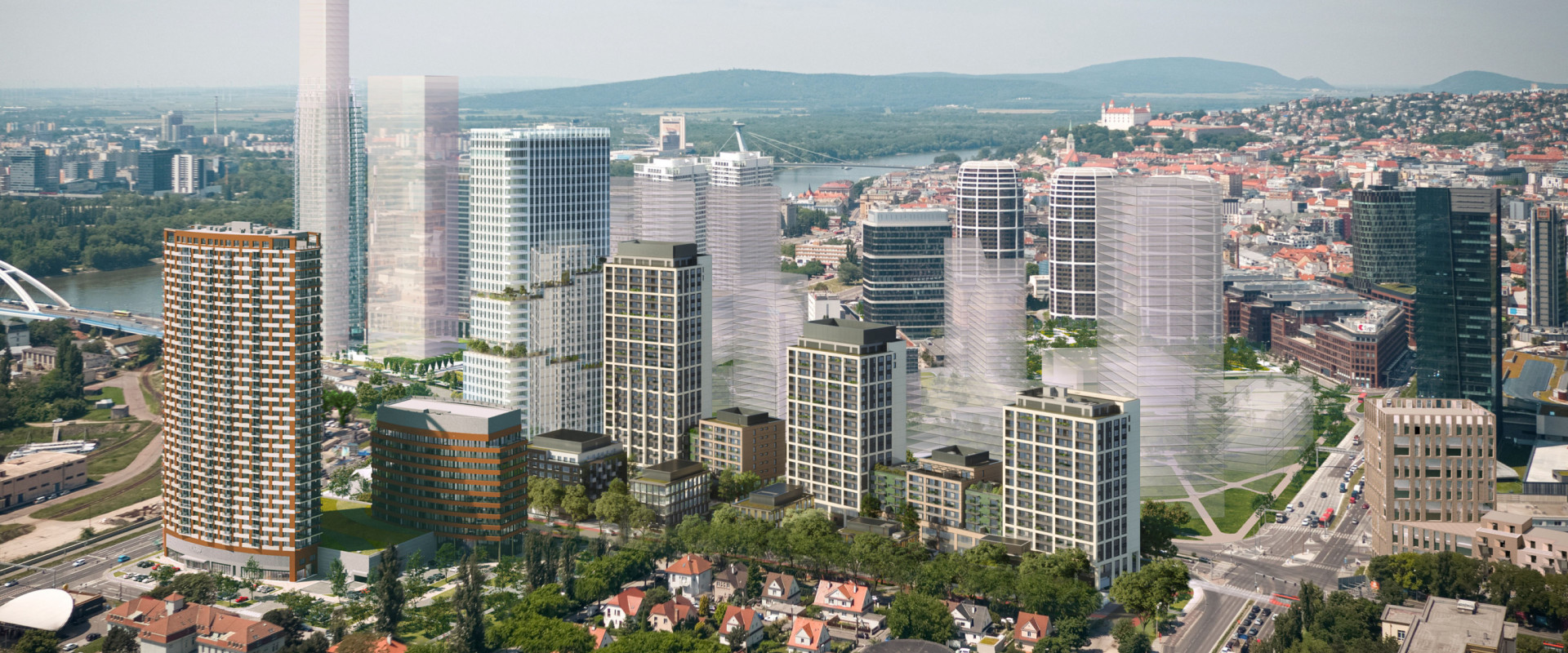 1,5 izbový apartmán s veľkorysou terasou vo výmere 23,5 m2