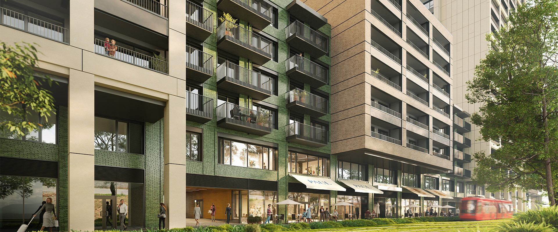 1,5 izbový apartmán s veľkorysou terasou vo výmere 23,5 m2