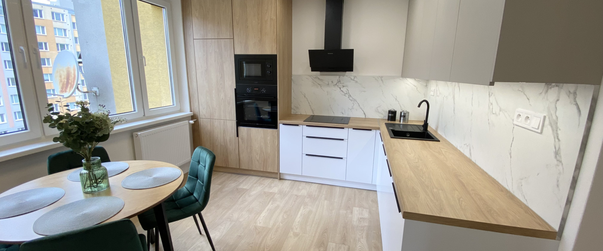 Exkluzívny 2 izbový byt 58m2 s loggiou/ Exnárova ulica,Furča