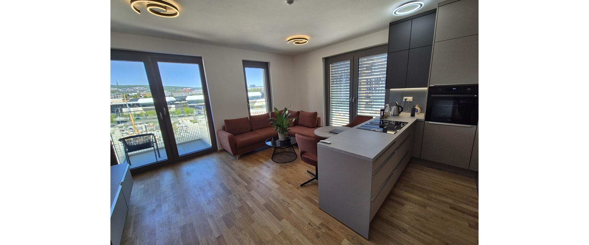 PREDAJ KRÁSNY 3-IZB. APARTMÁN, 2X BALKÓN, PROJEKT METROPOLIS
