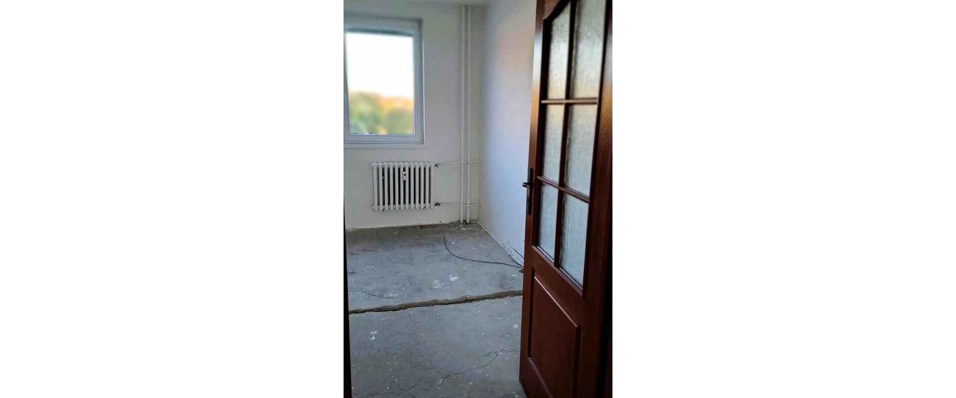 Na predaj 3-izbový byt so začatou rekonštrukciou na sídlisku Lúčna – Vranov nad Topľou.