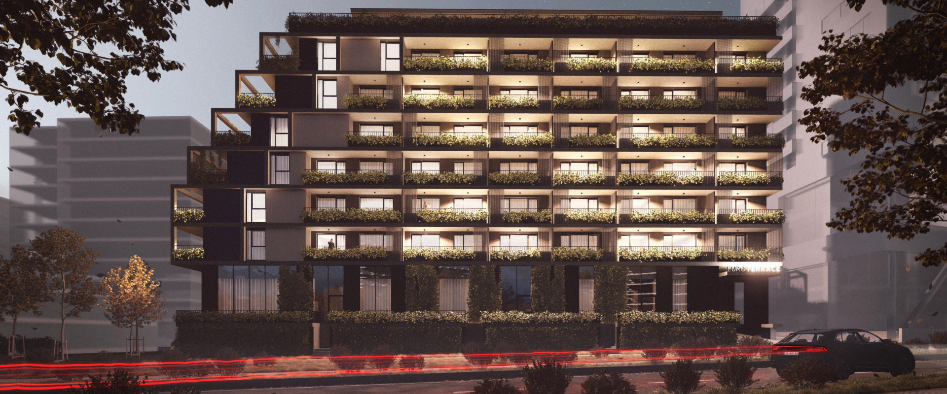 Prenájom nový 2-izbový byt -49m² Žilina-Vlčince, EUROTERRACE