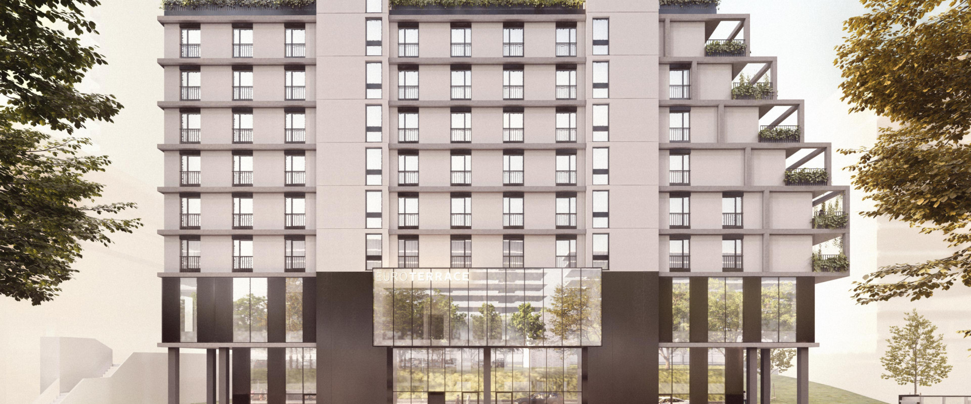 Prenájom nový 2-izbový byt -49m² Žilina-Vlčince, EUROTERRACE