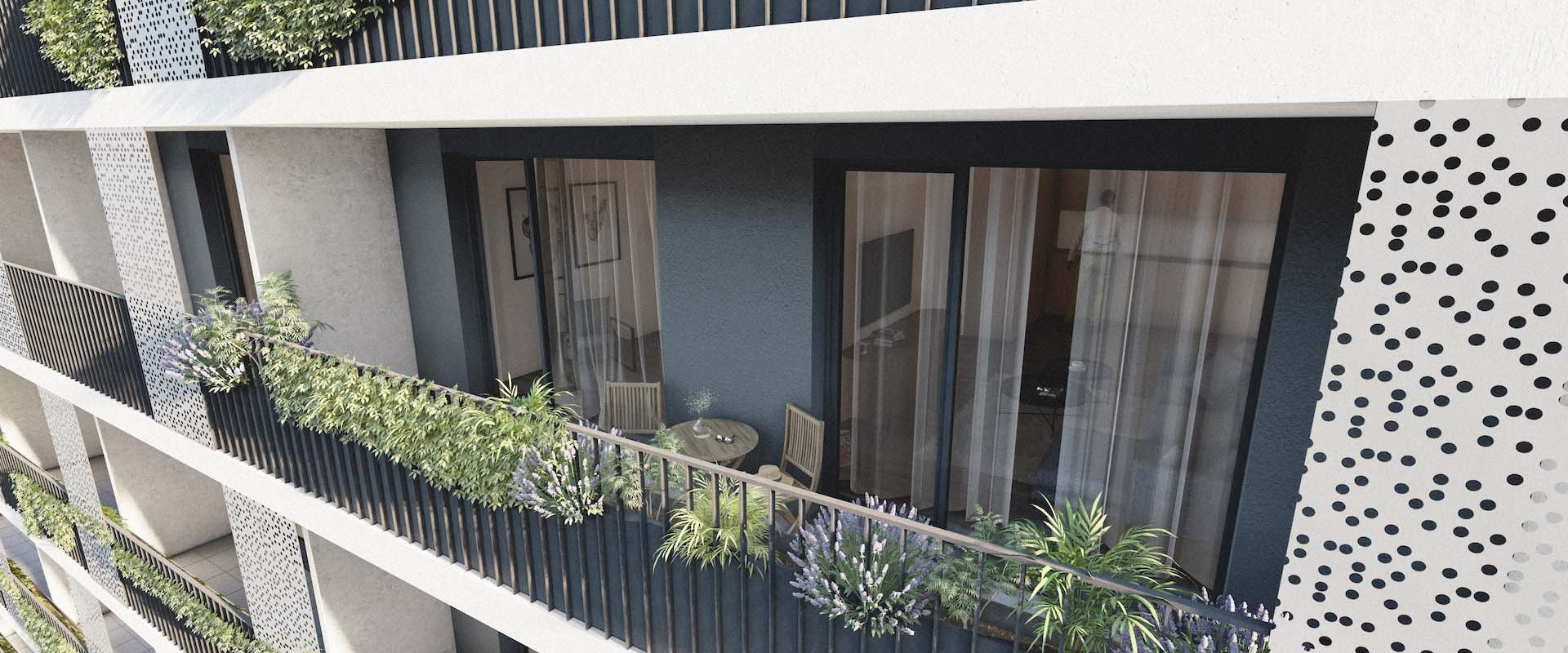 Prenájom nový 2-izbový byt -49m² Žilina-Vlčince, EUROTERRACE