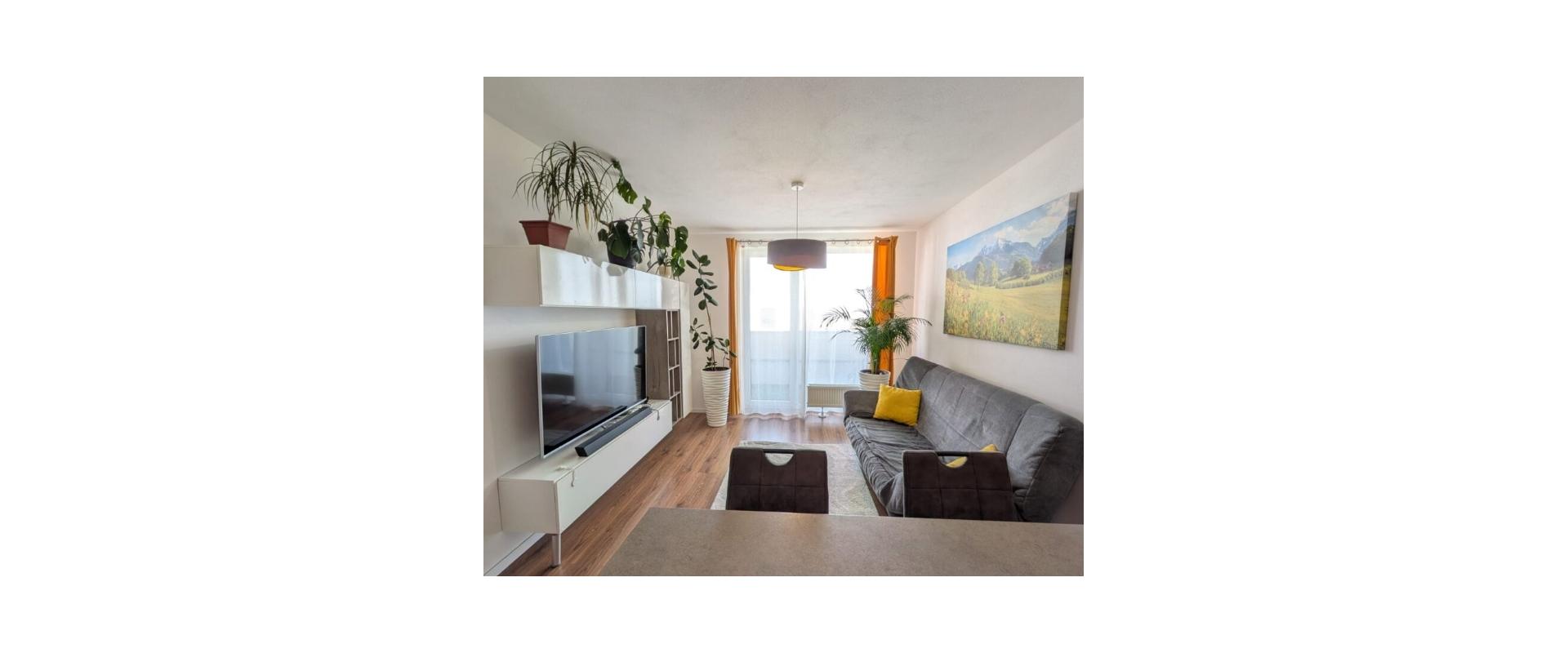 Moderný 2-izbový byt s balkónom a výhľadom