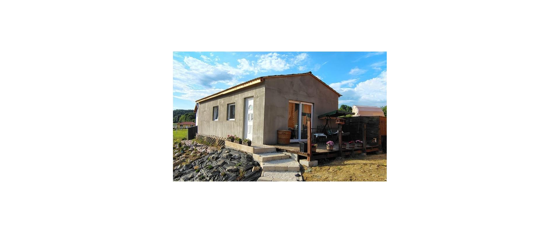 Mobilný celoročný drevodom – novostavba
