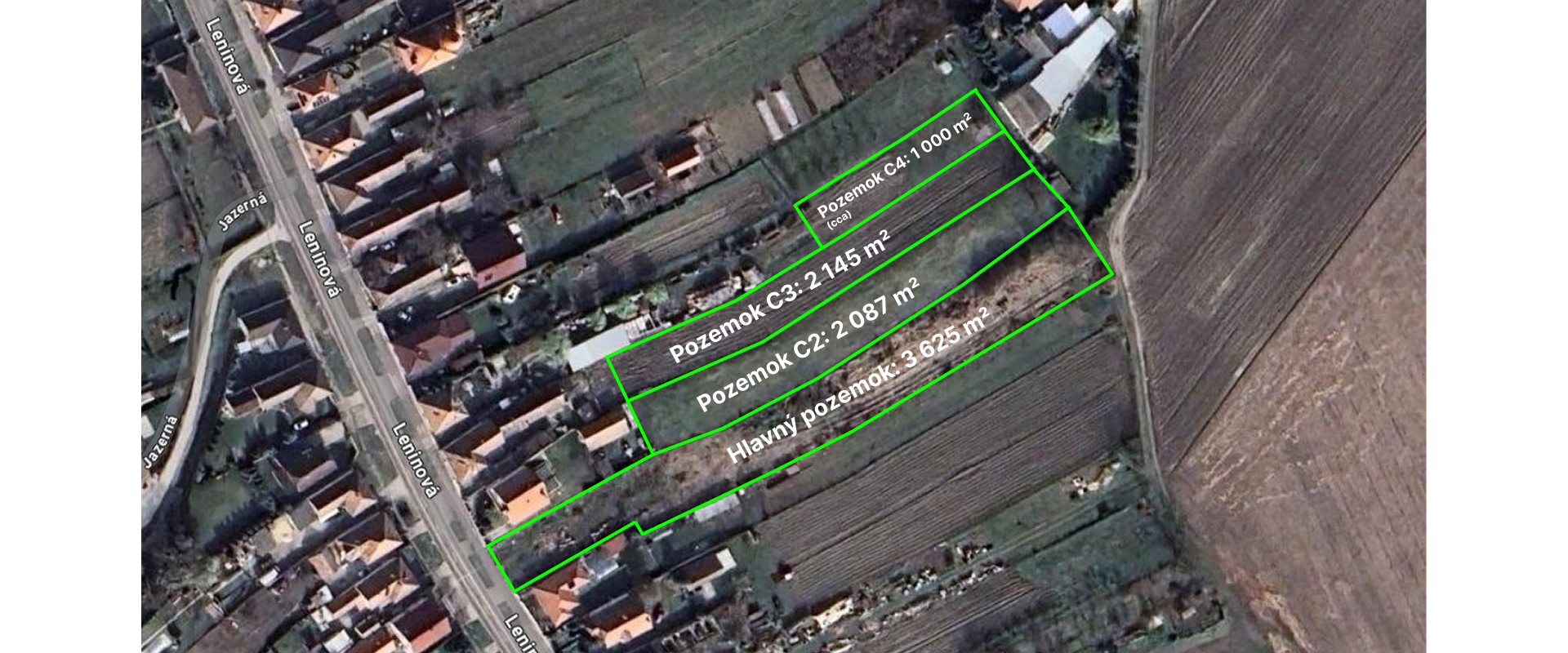 Nadštandardný stavebný pozemok s investičným potenciálom – Veľké Úľany