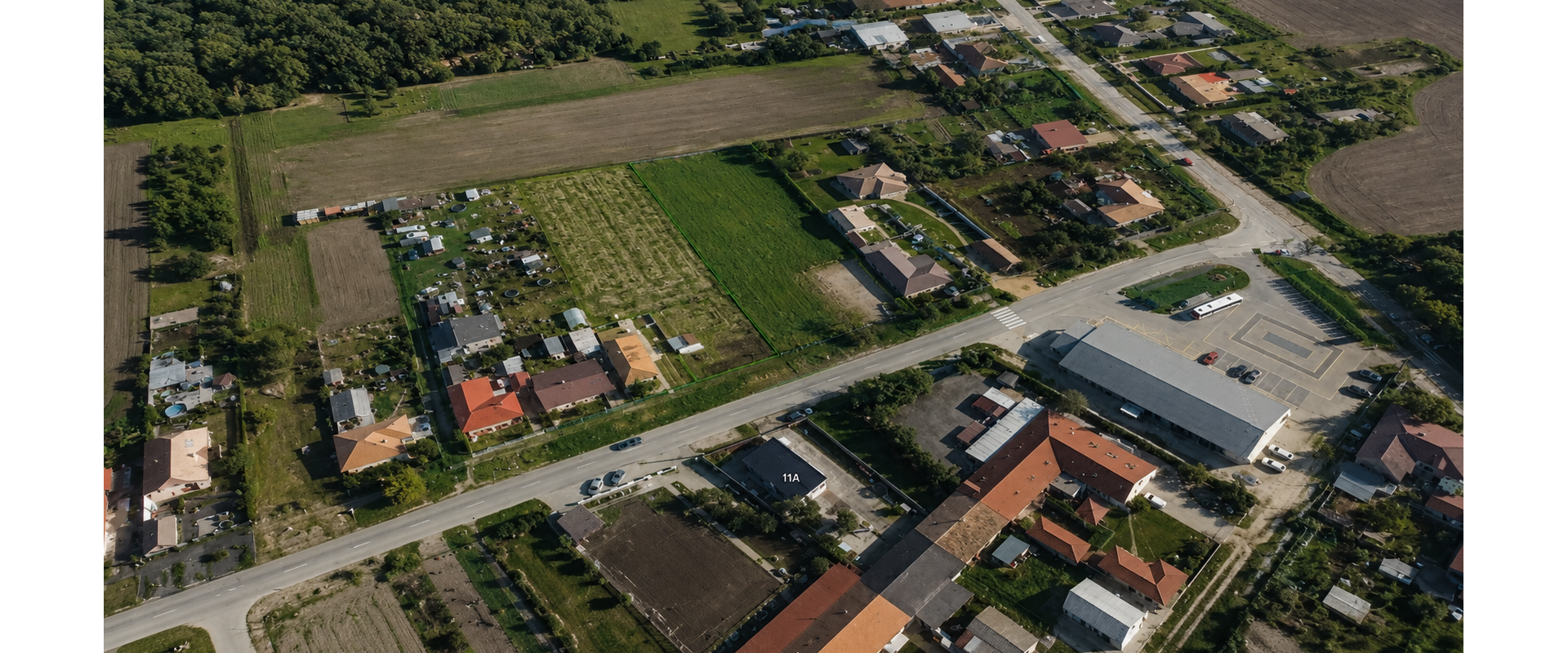 Rozľahlý stavebný pozemok v obci Rastislavice – 2 824 m²