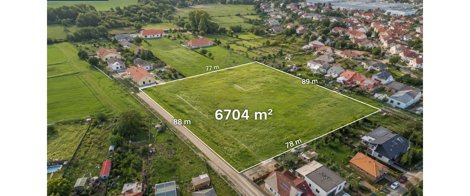 EXKLUZÍVNE | Investičný pozemok 6 704 m² v obci Rastislavice