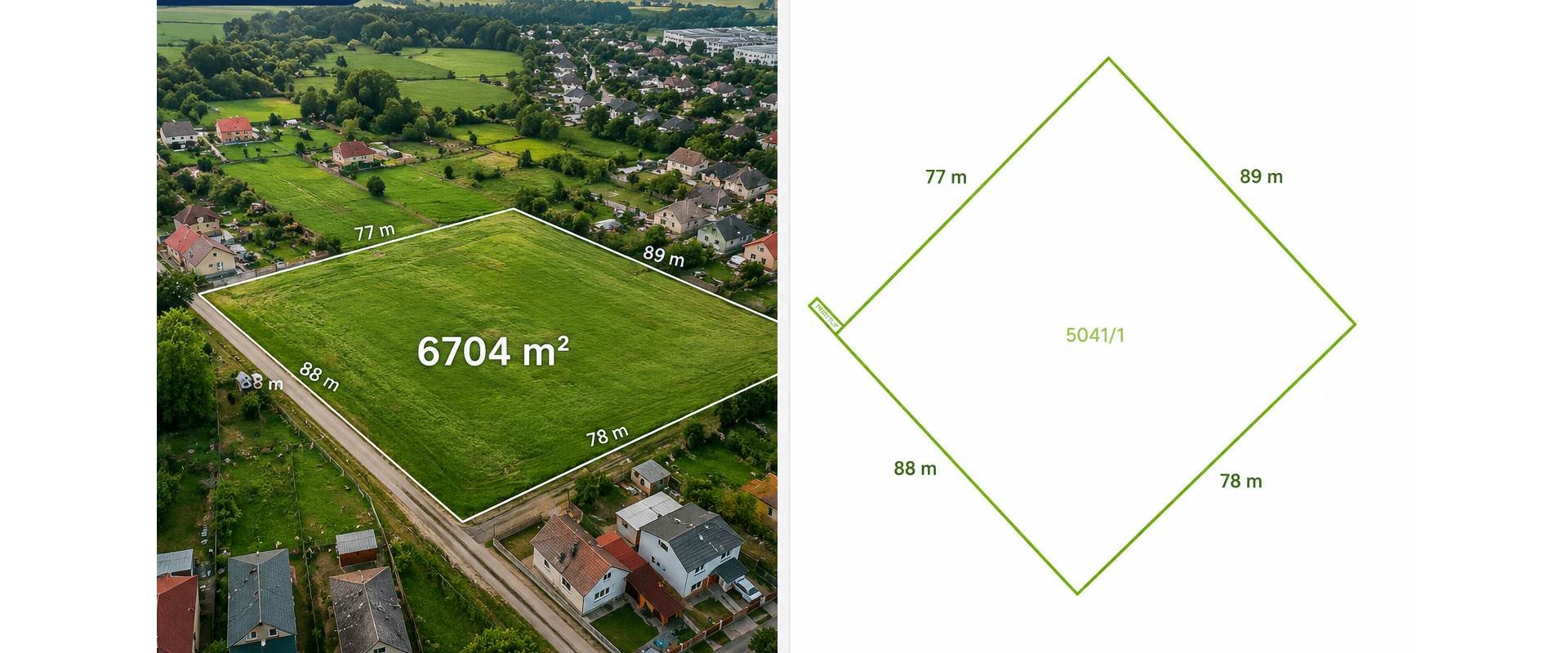 EXKLUZÍVNE | Investičný pozemok 6 704 m² v obci Rastislavice