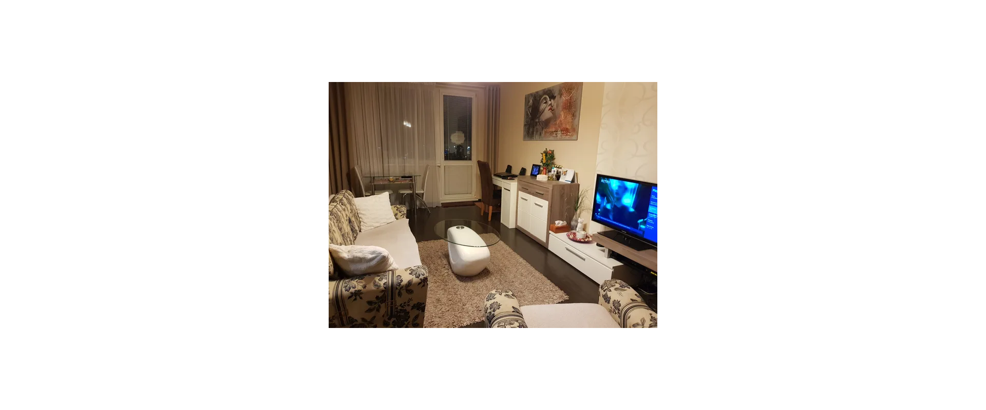 Prenájom 1,5 izbového bytu Terasa