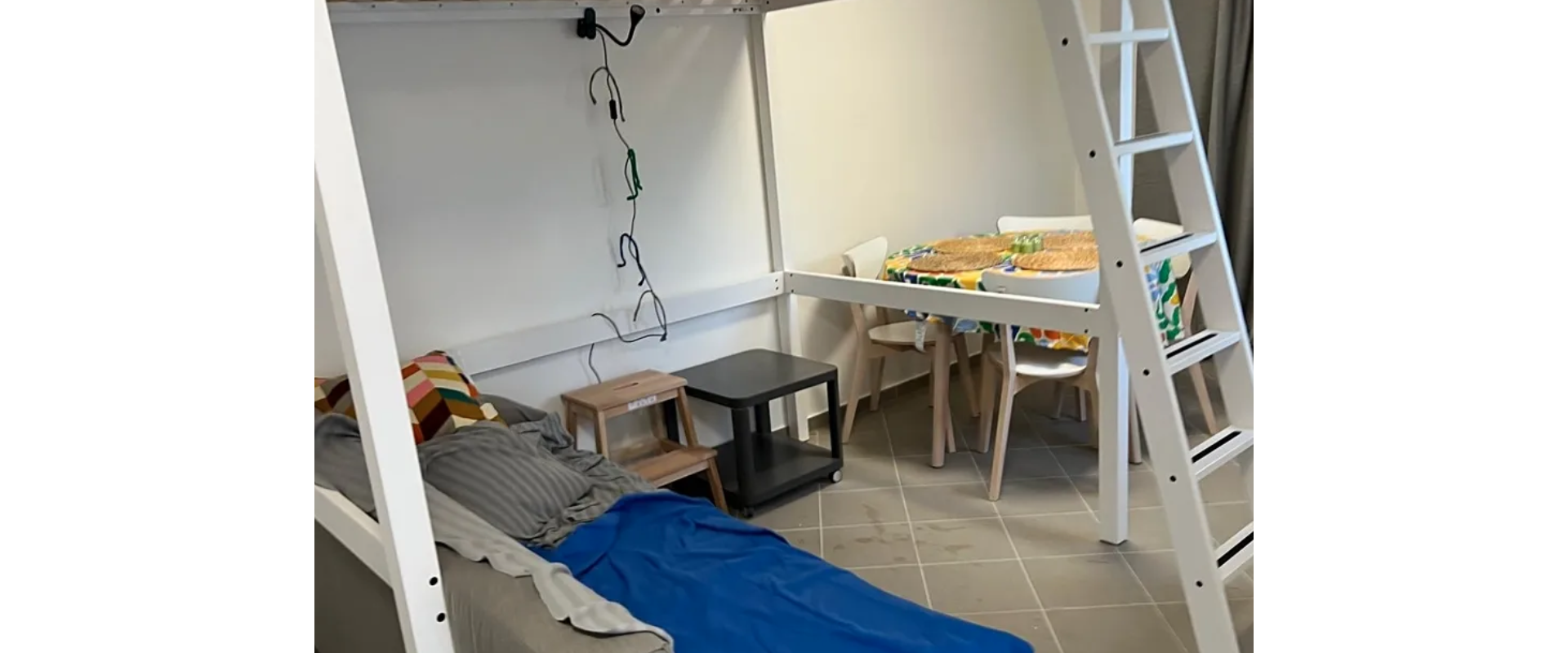Zariadený apartmán využívaný na bývanie