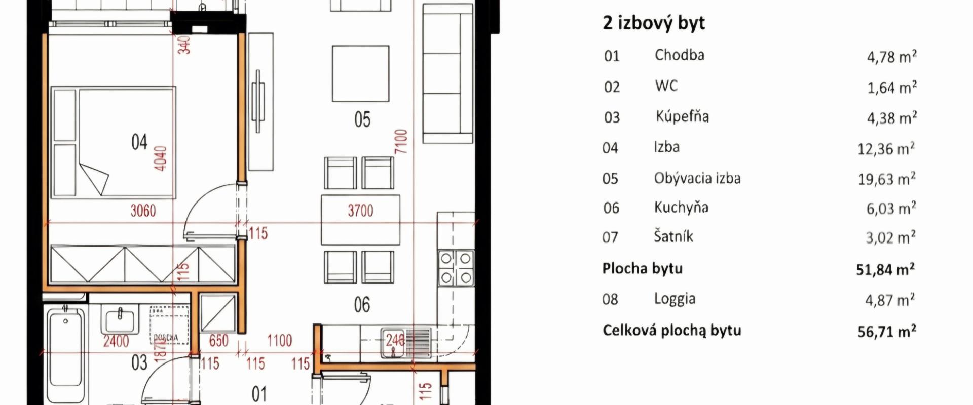 3D OBHLIADKA! PEKNÝ 2-IZB.BYT S LOGGIOU S VÝHĽADOM NA KAMZÍK