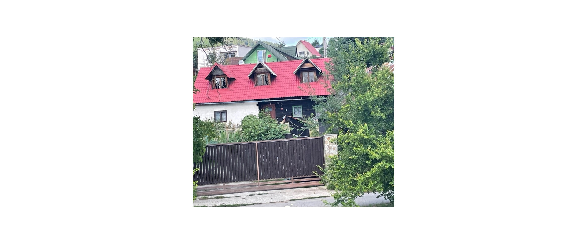 Na predaj drevenica v obci Papradno