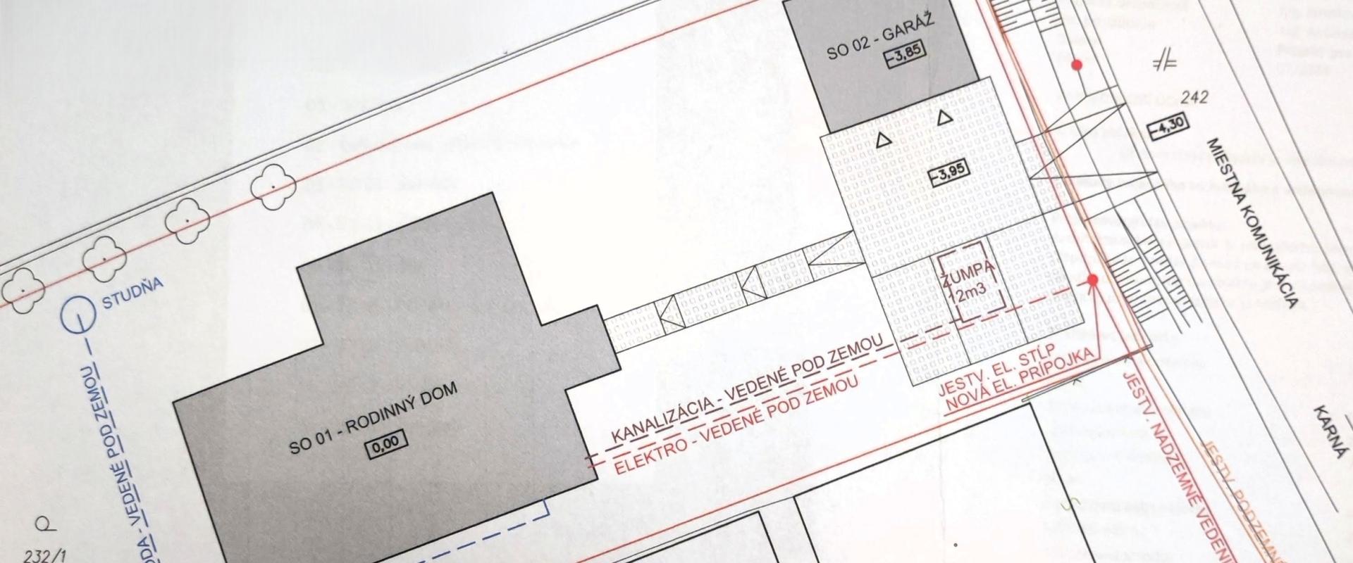 Na predaj stavebný pozemok - 2 050 m² v obci Karná – stavebné povolenie a projekt domu v cene.