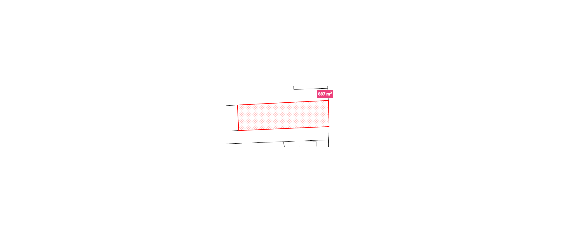 STAVEBNÝ POZEMOK 900 m²– ul. KUDLOVSKÁ ULICA  v  HUMENNOM