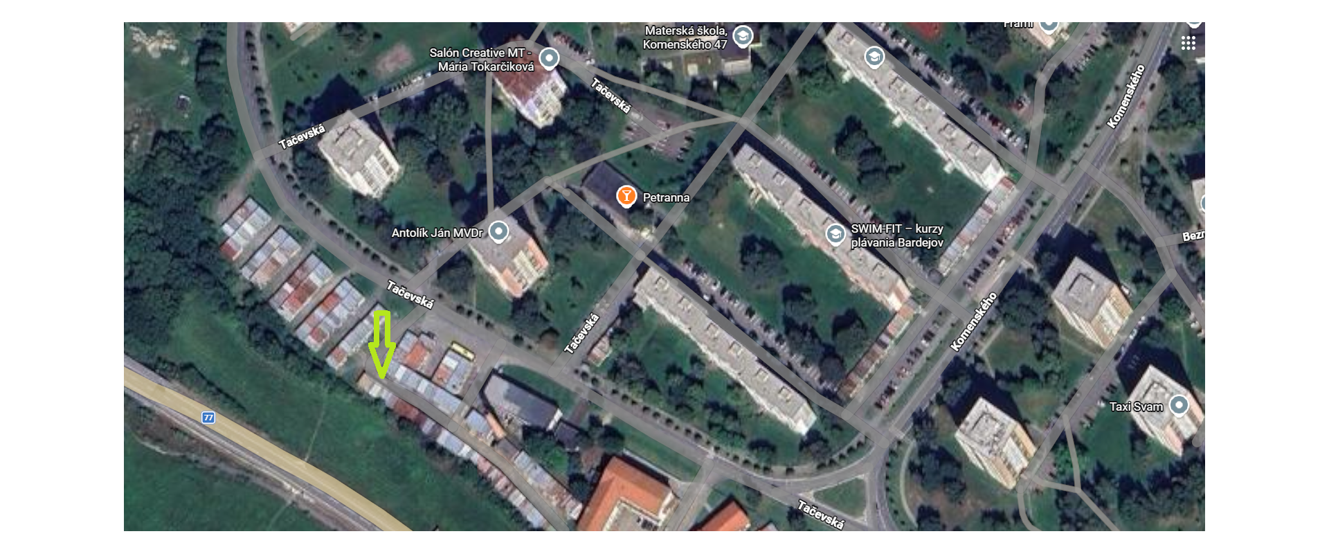 Predám garáž - Tačevská, Bardejov