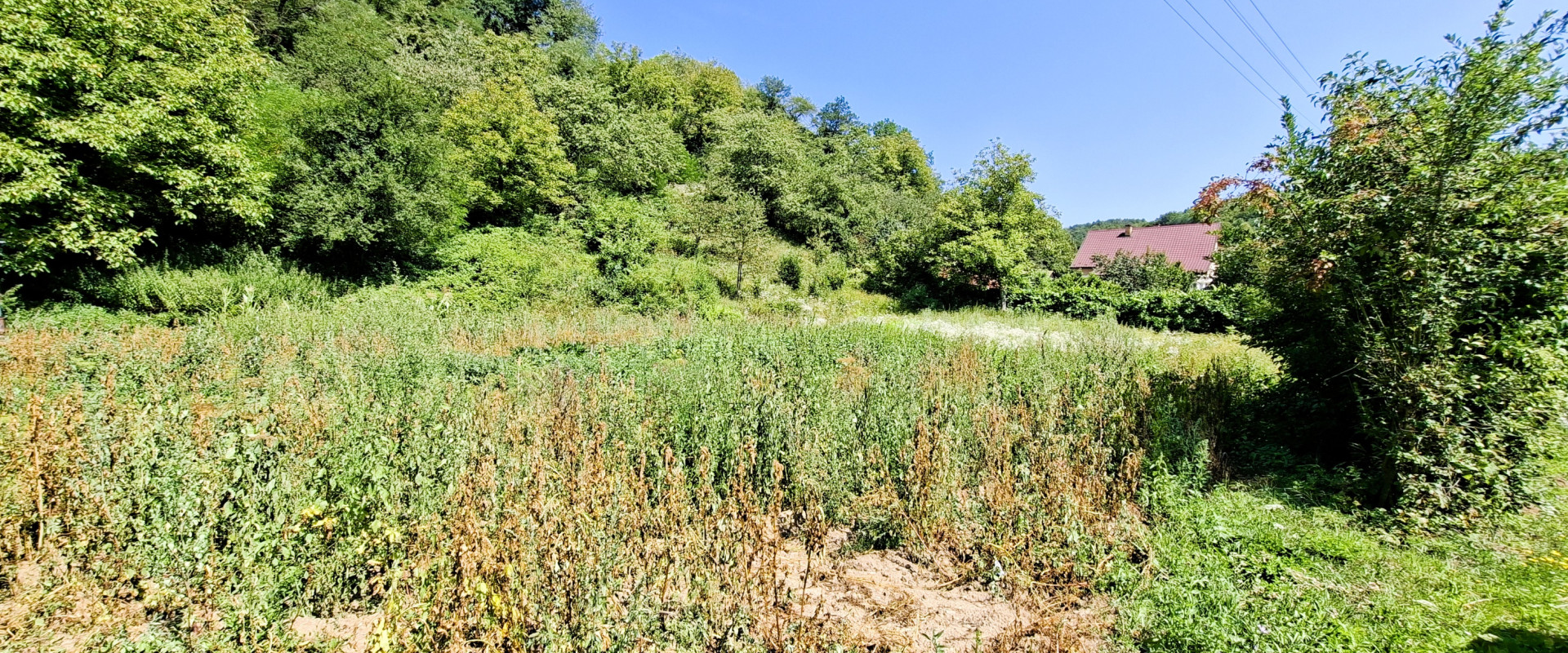 POZEMOK V OBJATÍ PRÍRODY – 1 348 m², JUŽNÁ ORIENTÁCIA, SÚKROMIE A DOMAŠA NA DOSAH