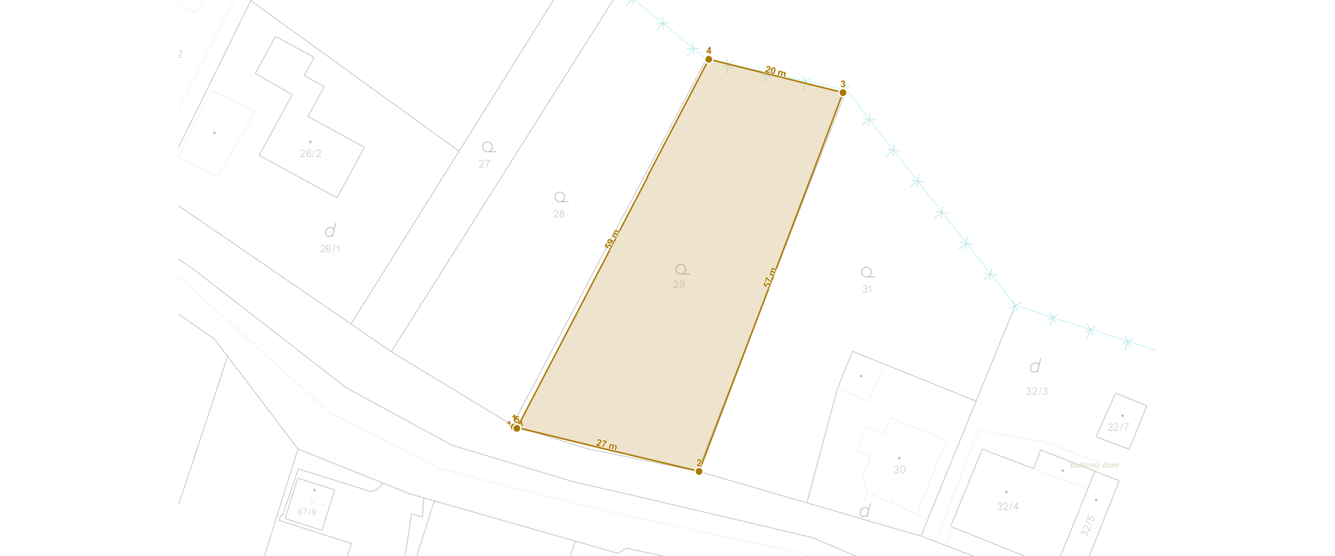 POZEMOK V OBJATÍ PRÍRODY – 1 348 m², JUŽNÁ ORIENTÁCIA, SÚKROMIE A DOMAŠA NA DOSAH