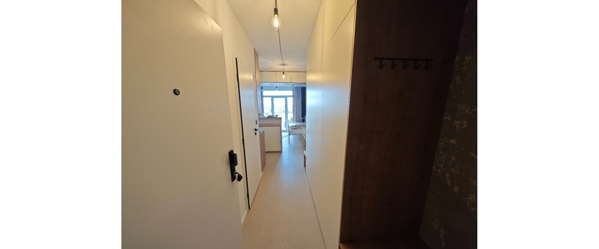 Garsónka s balkónom na prenájom–Kysucká ul., Košice – Terasa