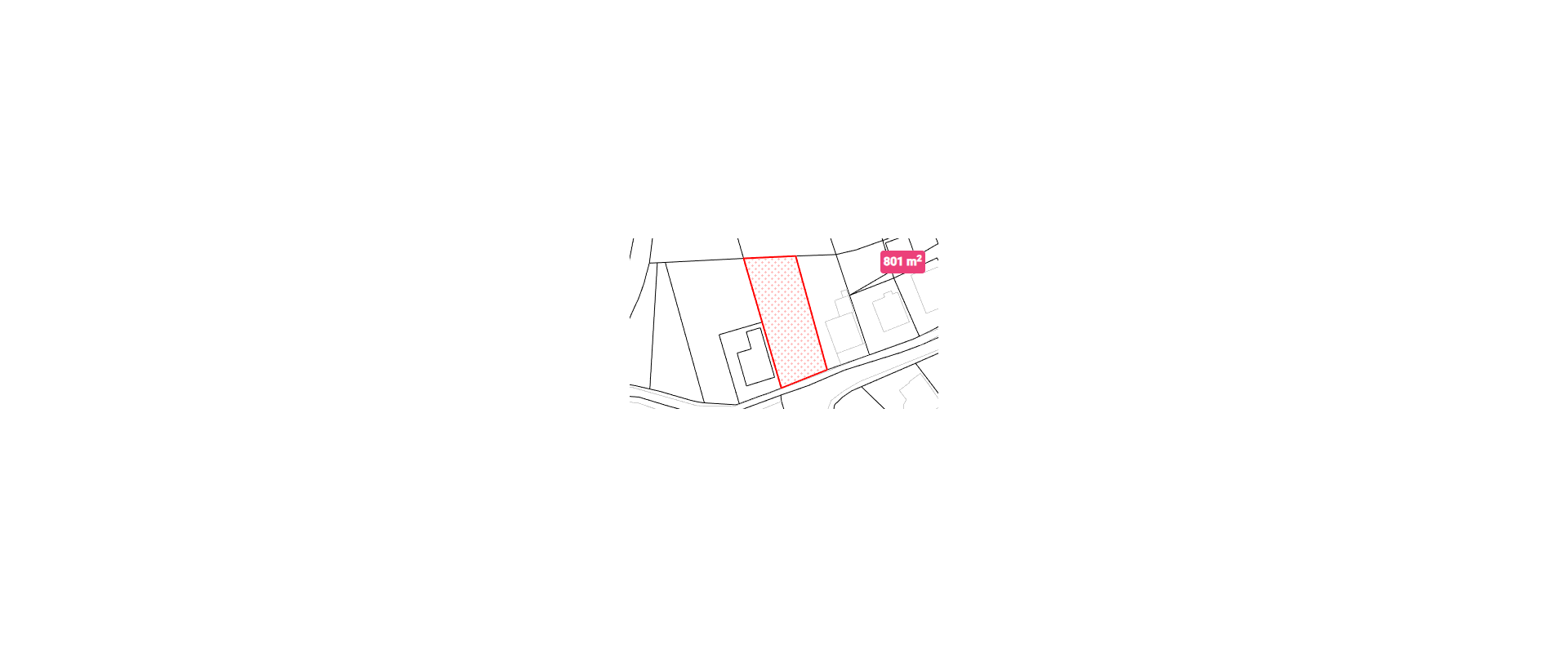 Na predaj stavebný pozemok vo Vranove nad Topľou (801 m²)