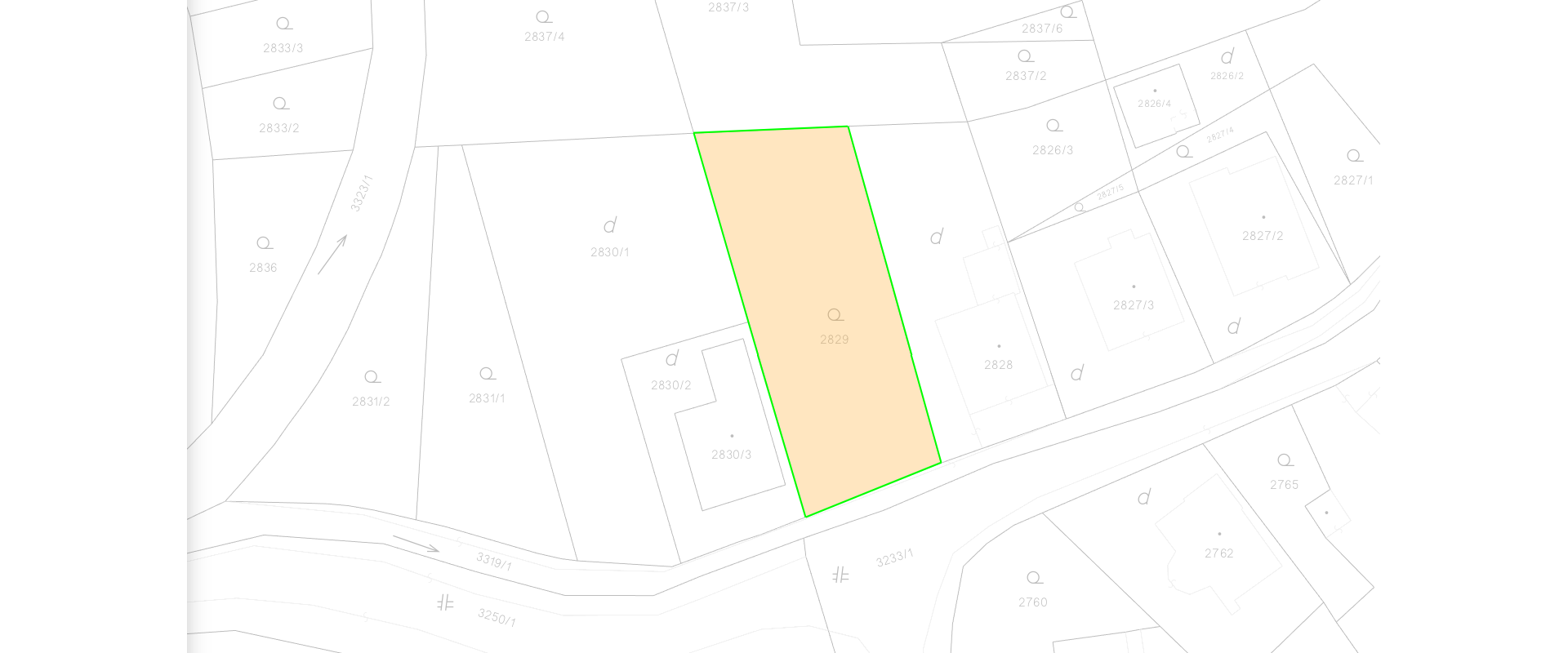 Na predaj stavebný pozemok vo Vranove nad Topľou (801 m²)