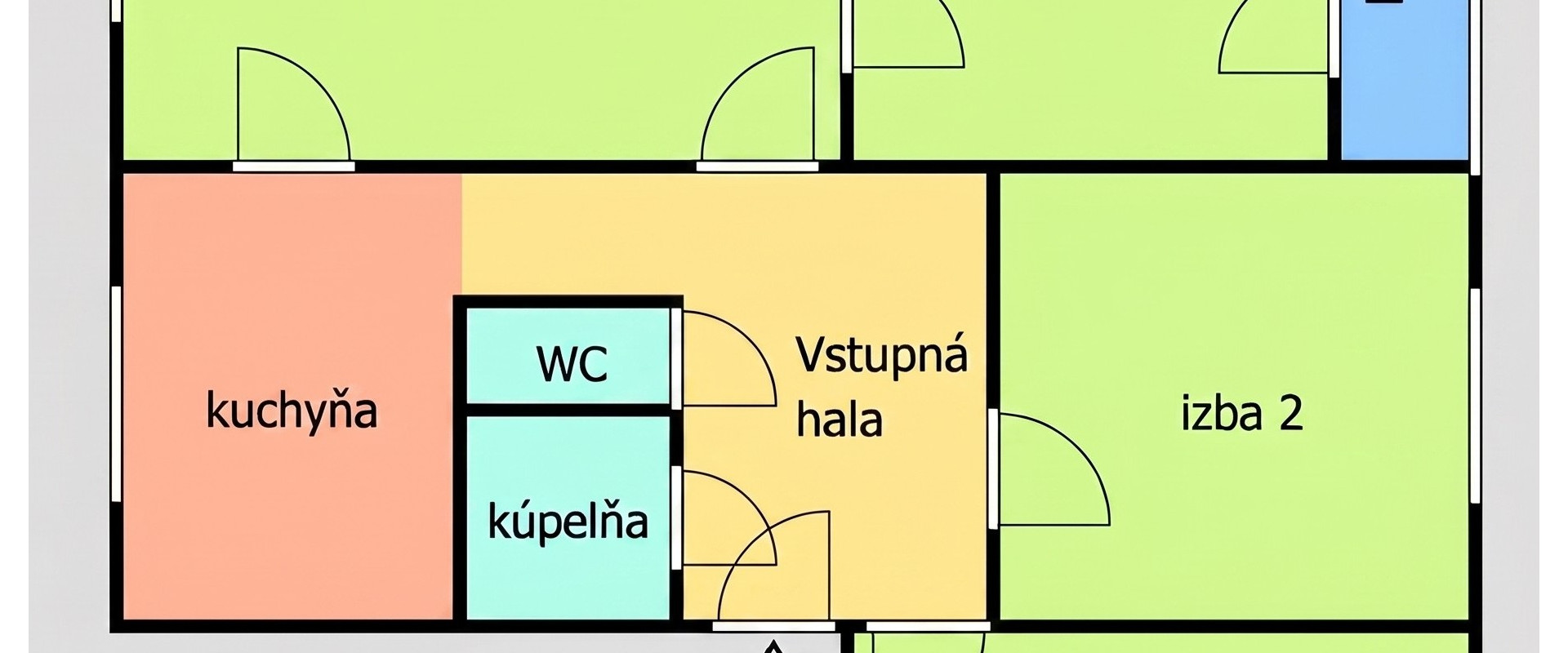 Predaj 4 izbového bytu v pôvodnom stave, Dúbravka