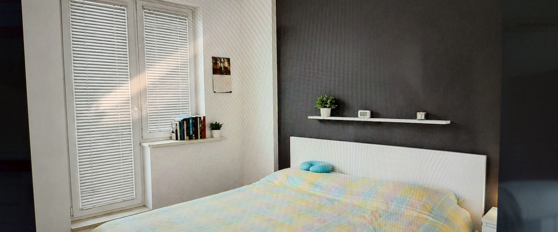 Prenájom: moderný 3-izbový byt s balkónom a garážovým státím.