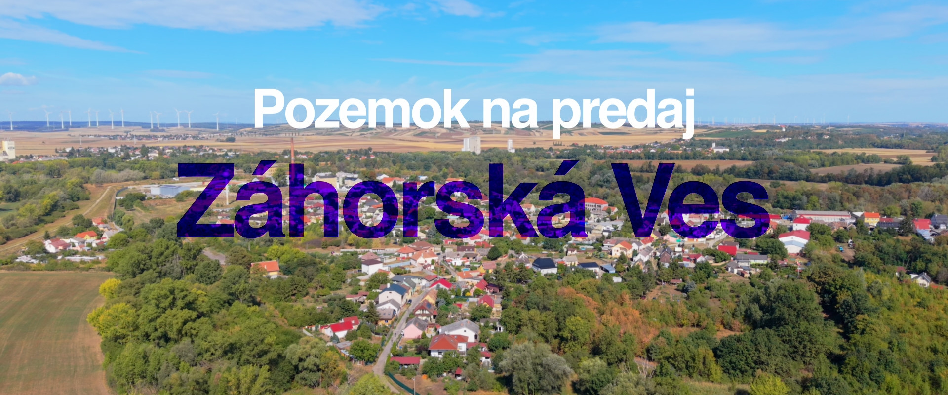 STAVEBNÝ POZEMOK V ZÁHORSKEJ VSI – POKOJ A PRÍRODA NA DOSAH