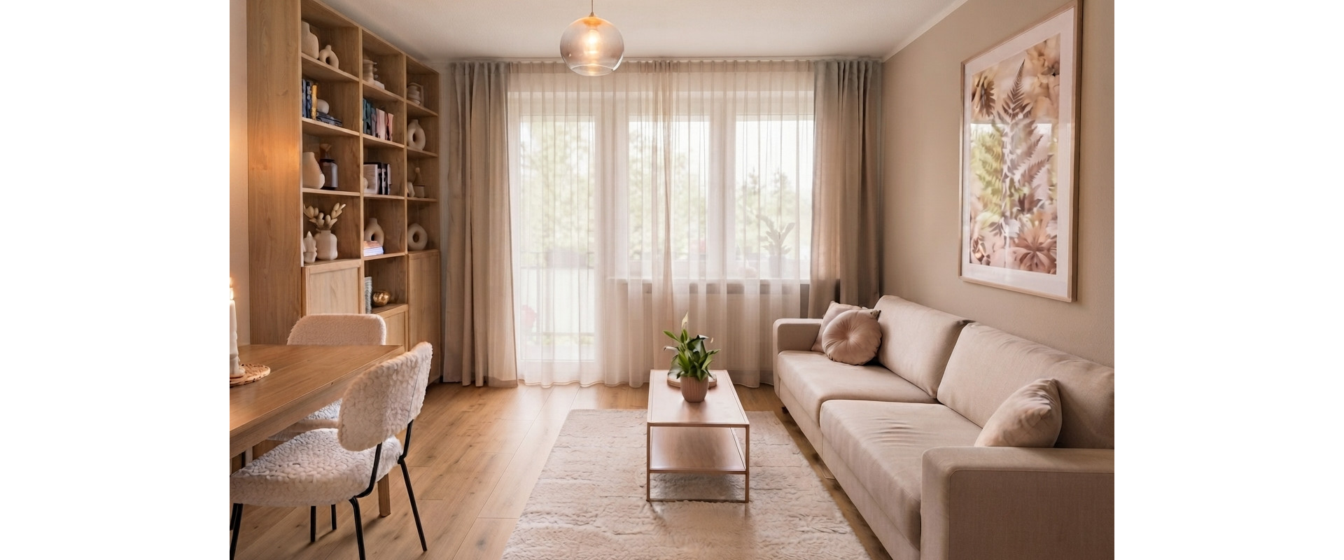 3-izbový byt s balkónom a komplet zariadením – Sever