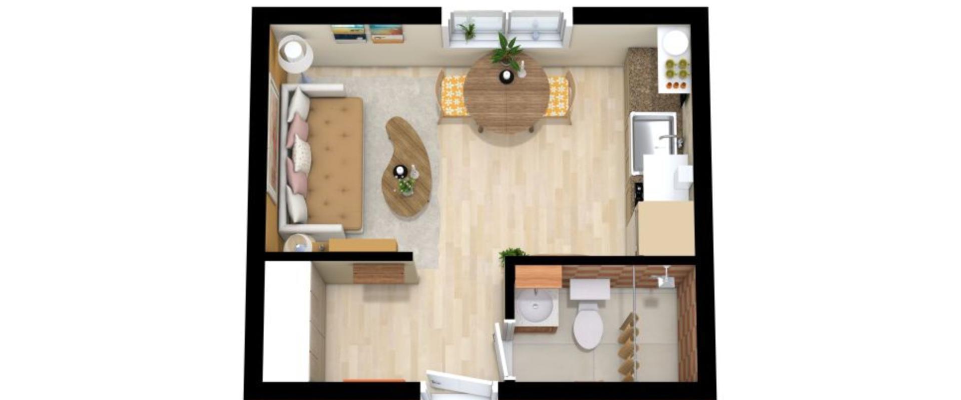 Na predaj zrekonštruovaná garzónka –Nitra, Chrenová 116.000€